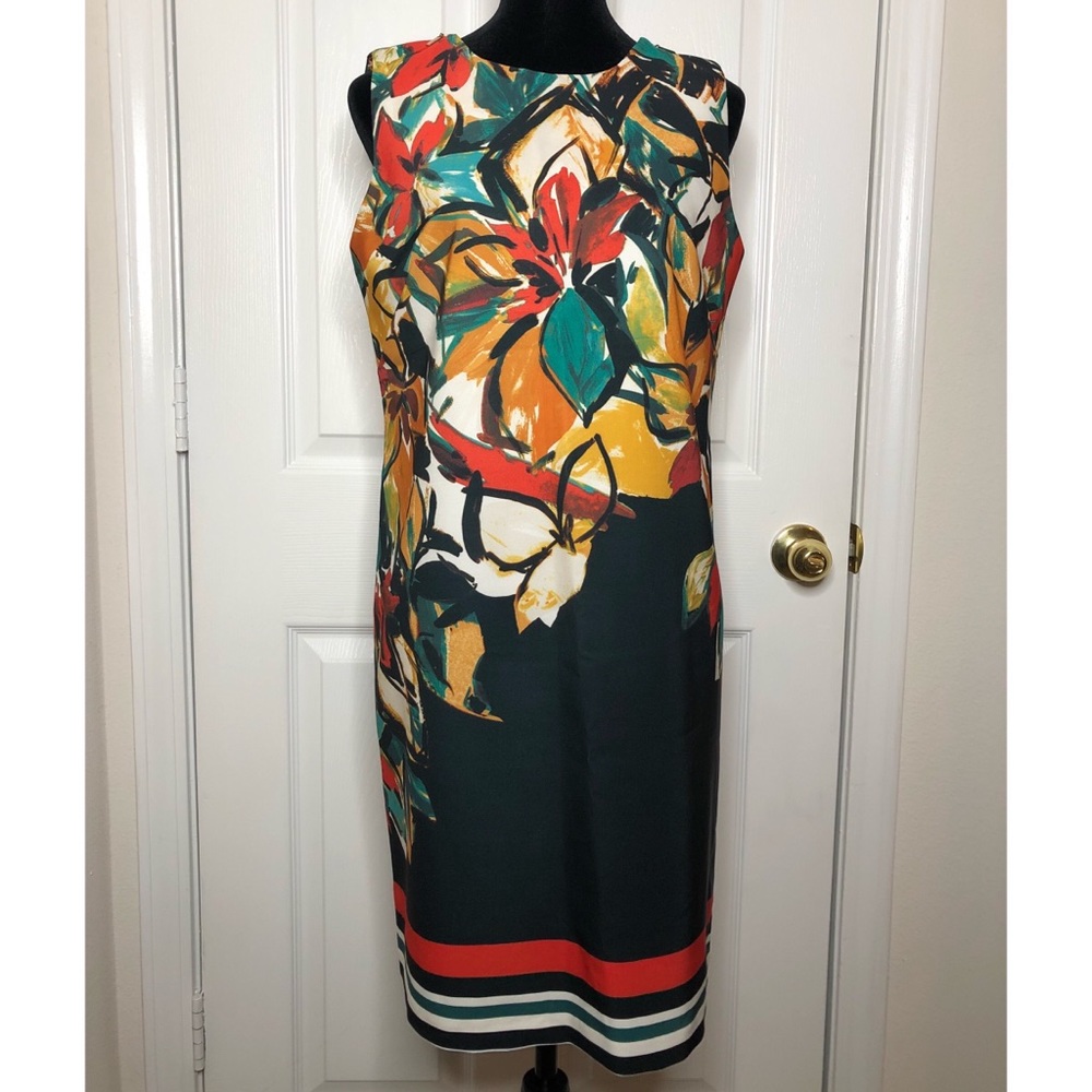 Multi-Colored AGB Sleeveless Dress